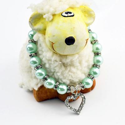 Pearl Necklace Cat and Dog Jewelry Pet Accessories Pendants Pet Collar Collar Necklaces