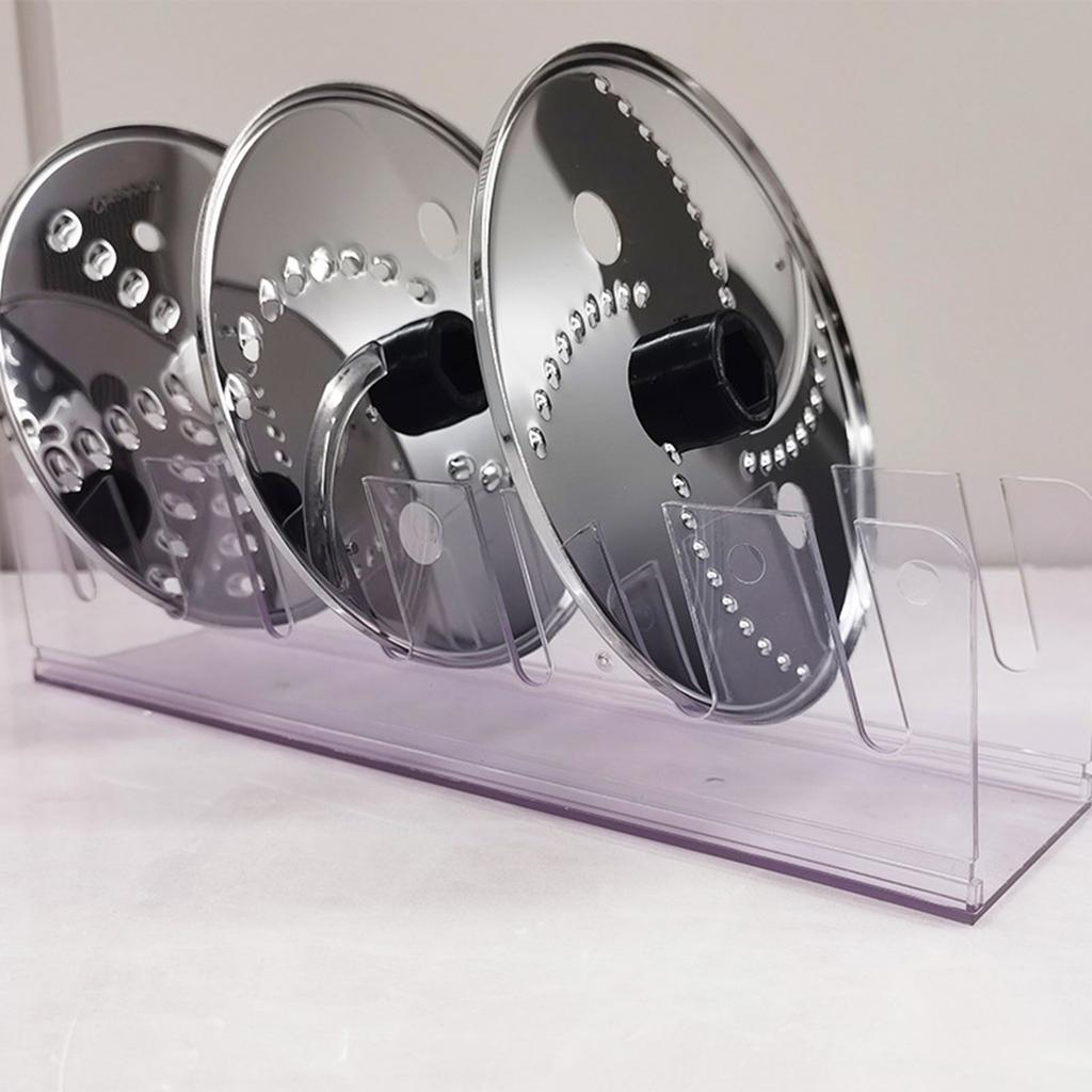 Cutting Head Storage Rack Practical Display Holder Suitable for Efficient Organization In Kitchen and Safe Handling