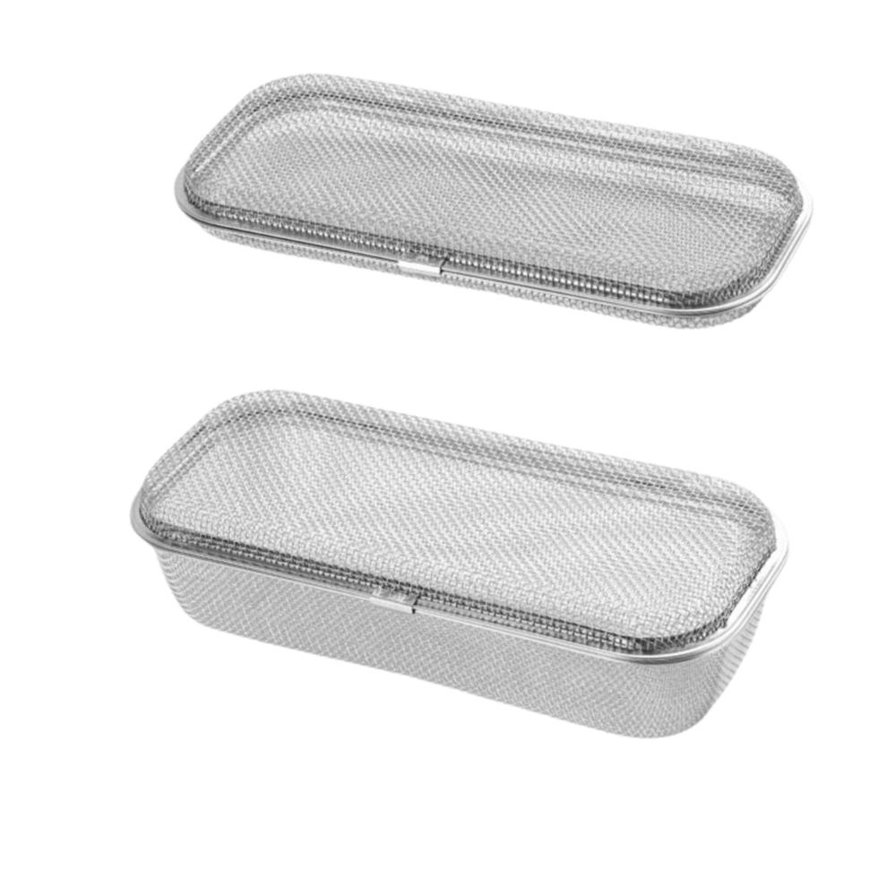 304 Stainless Steel Dishwasher Silverware Basket with Buckle Chopstick Holder  for Small Item