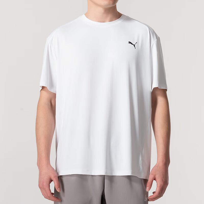 PUMA Unisex Casual Printed Sunscreen Short Sleeve T-Shirt 2XL
