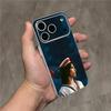 C-Conan Gray Wishbone Shockproof Transparent White Phone Case For iPhone 17,16,15,14,13,12,11,Pro,Max Magnetic Wireless Charging