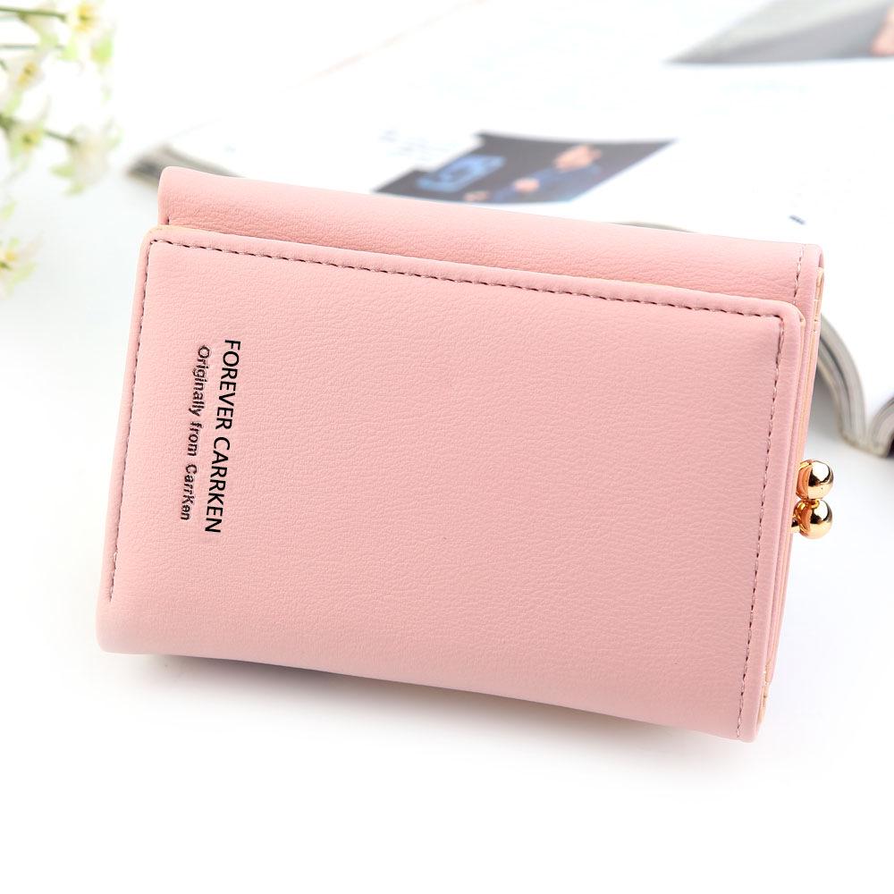 

Korean Style Women s Tri-fold Wallet: Fashionable Vertical Card Holder & Coin Purse