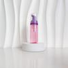 60ml Red Translucent Mousse Dispenser: Cosmetic Brush Foam Bottle for Face Wash and Travel Use
