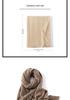 Women's Retro Cashmere Scarf - Autumn/Winter Knitted Shawl for Warmth and Style