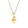 Niche Design Chili Pendant Necklace: Luxury Titanium Steel Clavicle Chain, Women's Fashion Accessory