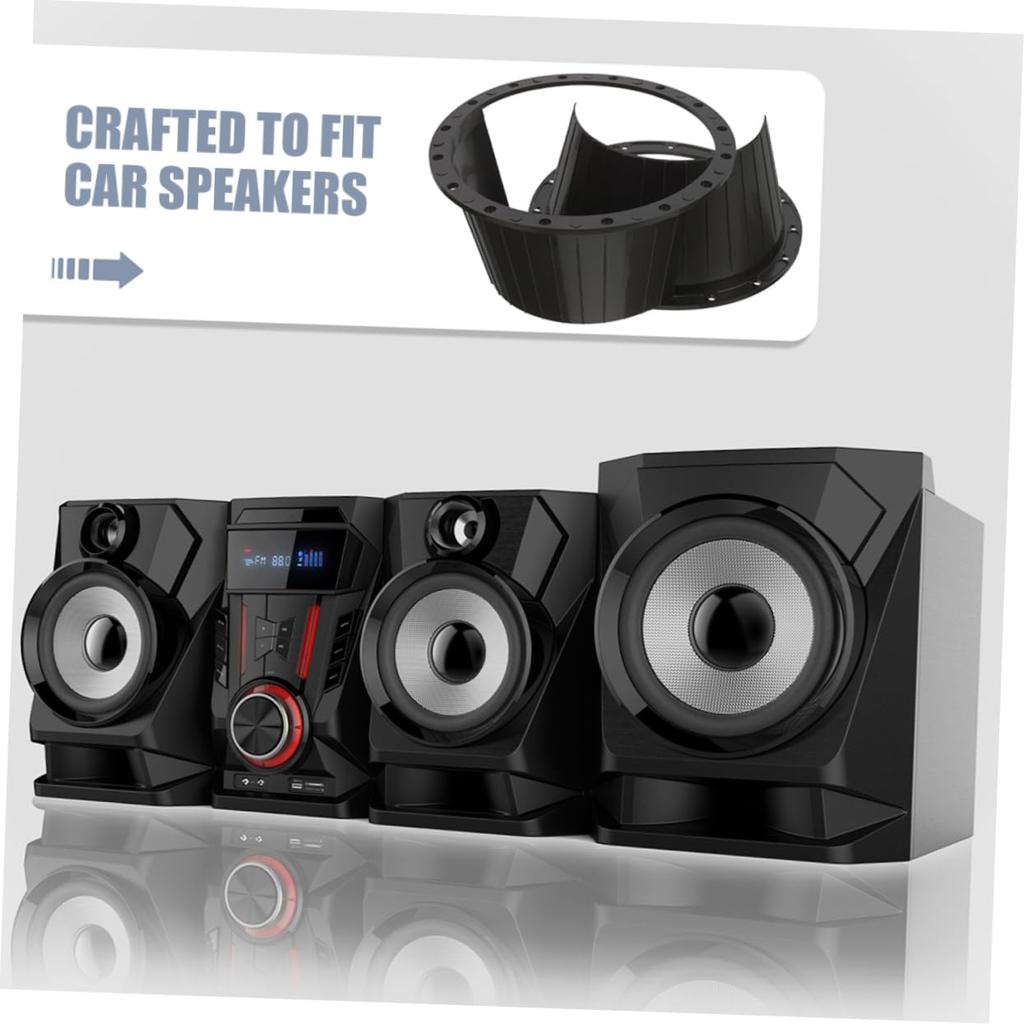 TENDYCOCO 4pcs Speaker Waterproof Cover Speaker Spacer Speaker Lines