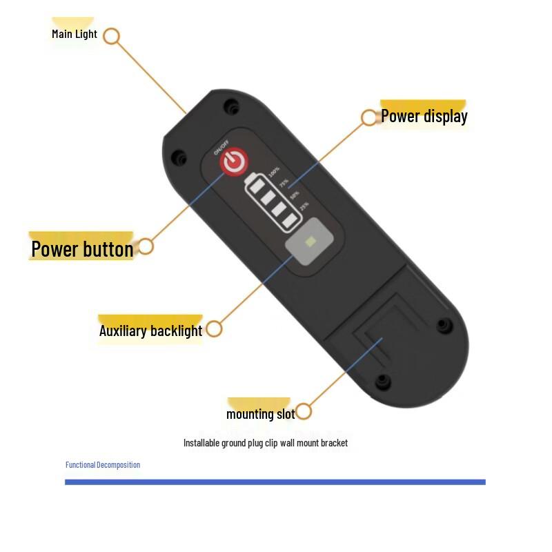 NuFeng Outdoor Solar Wall Washer Spotlight