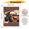 Disney Mater Cars oil paint by numbers painting kit handmade diy home decor gifts wall art hobbycraft canvas painting for adults kits