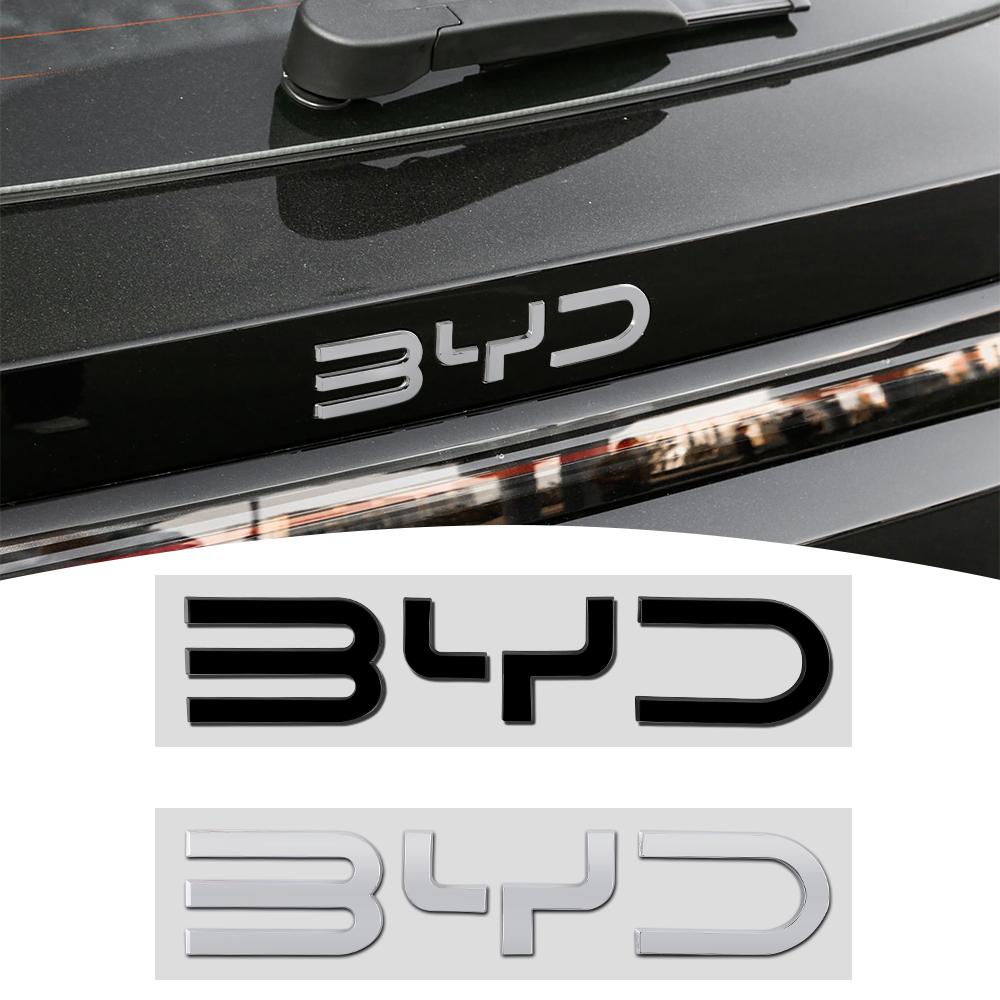 Car Front Hood Bonnet Rear Trunk Emblem Cover Sticker Auto Styling For BYD Atto Yuan Plus Song Plus Seal Seagull Dolphin Sealion