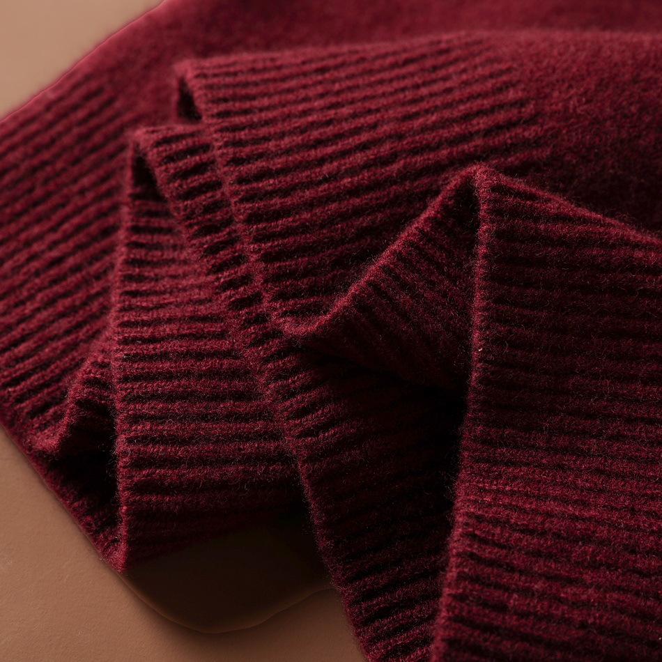 2024 Women's Autumn/Winter Heart-Neck Wool Sweater