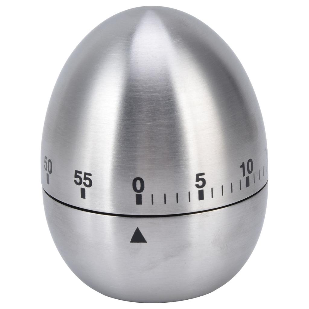 Kochtimer Eiförmig Klares Skalendesign Manuell Mechanisch 60 Minuten Küche Backen Timing Erinnerung
