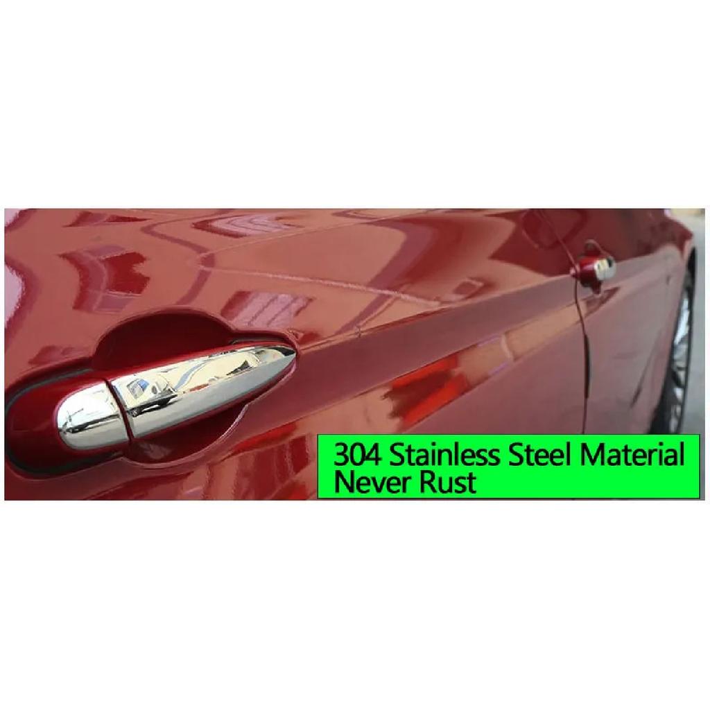 For BMW X1 E84 X3 F25 X5 E70 X5 F15 X6 E71 Accessories Chrome Door Handle Stainless Steel Covers 2011 2012 2013 2014 Car Styling