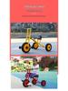 Kindergarten-Dreirad für Kinder 2-8 Jahre - Outdoor-Pedal-Fahrrad für Kleinkinder mit Eltern-Kind-Funktion