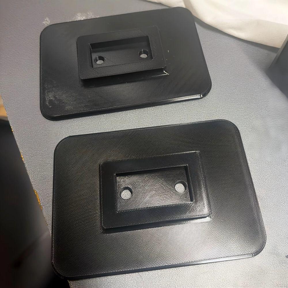 2 Pcs Leveling RV Awning Support Footplates Camping Awning Base Bracket for Omnistor Camping RV
