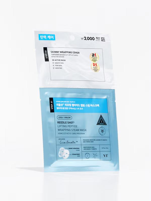 

VT Reedle Shot Лифтинг-пептидная обертывающая паровая маска (22g)