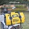 ISE MOUNT Waterproof Motorcycle Rear Seat Bag - Large Capacity, Convertible Backpack/Shoulder Bag for Outdoor Travel and Cycling.