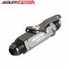 s+  AN4 AN6 AN8 AN10 AN12 AN16 Aluminum Inline Fuel Filter Shut Off Valve Cut Off Valve Fitting W/ Cable Lever Black/Blue
