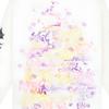 We11done FW23 Cracked Letter Logo Printed Long Sleeve T-Shirt Unisex Tops White WD-TT3-23-756-U-WH