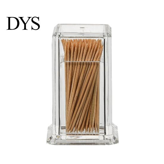 Toothpick Box Bottle Elegant Clean Square Storage Shape No Odor For Home Holder