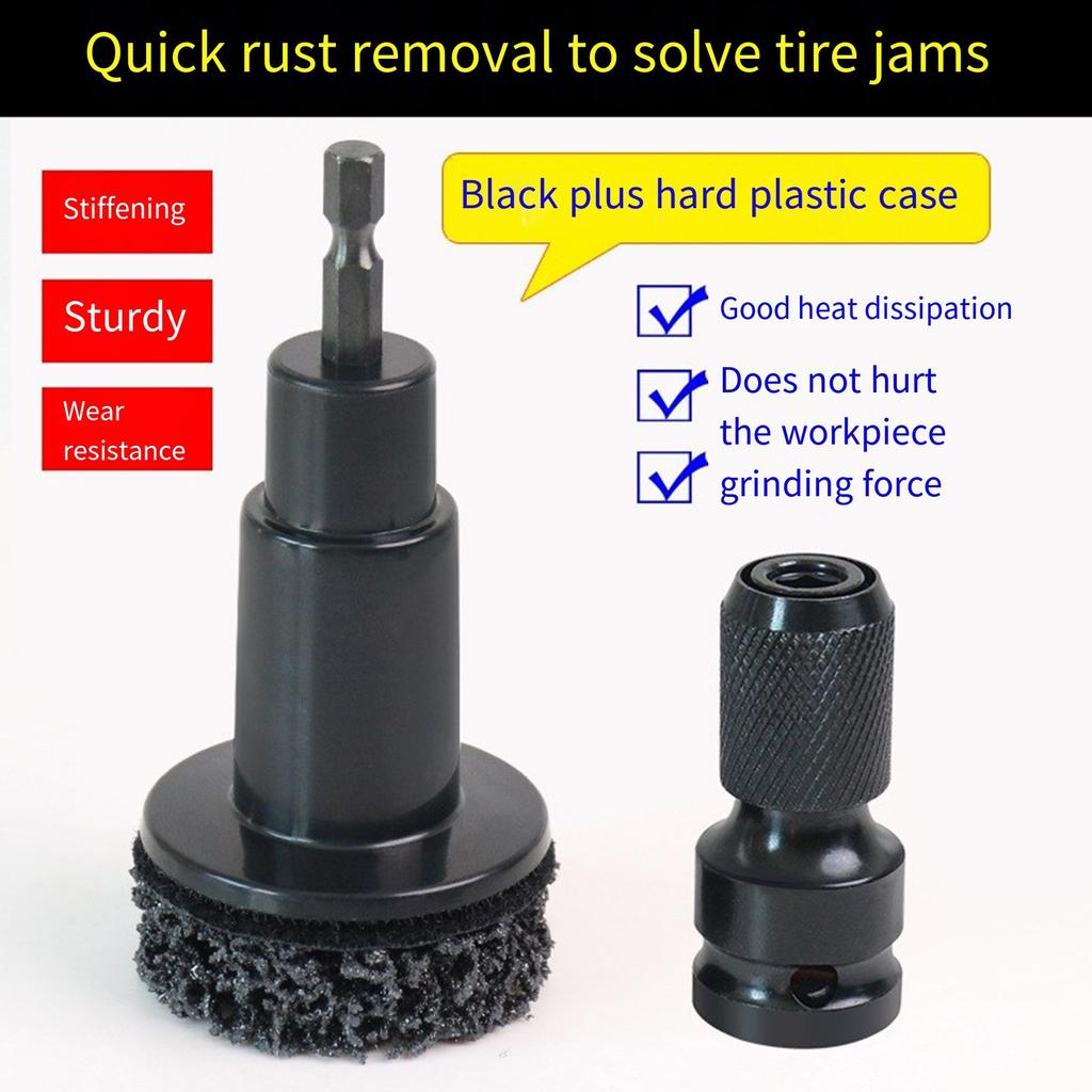 Wheel Hub Resurfacing 1/2 Inch Hex Drive Automotive Repair Tool Simple to Operate for Brake Surface & Stud Cleaning