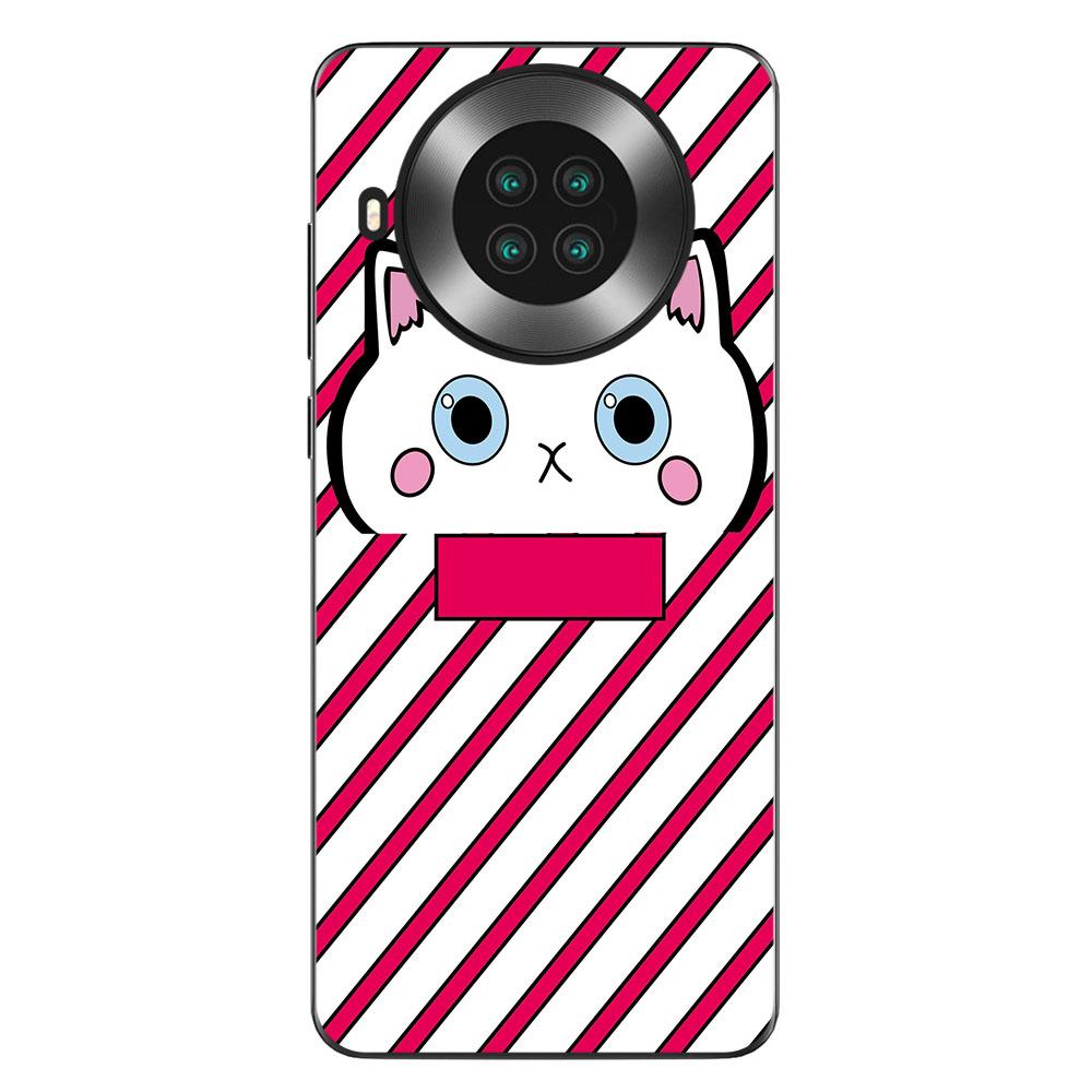 I Am Alone Phone Case For Cubot Note 20 20 Pro 2020 6.5 Inch Bags Fashion Luxury Color Cartoon Printed Paint Mobile