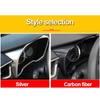 For Toyota Corolla E210    2022 ABS Carbon Car Dashboard Frame Cover Trim Stickers Interior Decoration Accessories