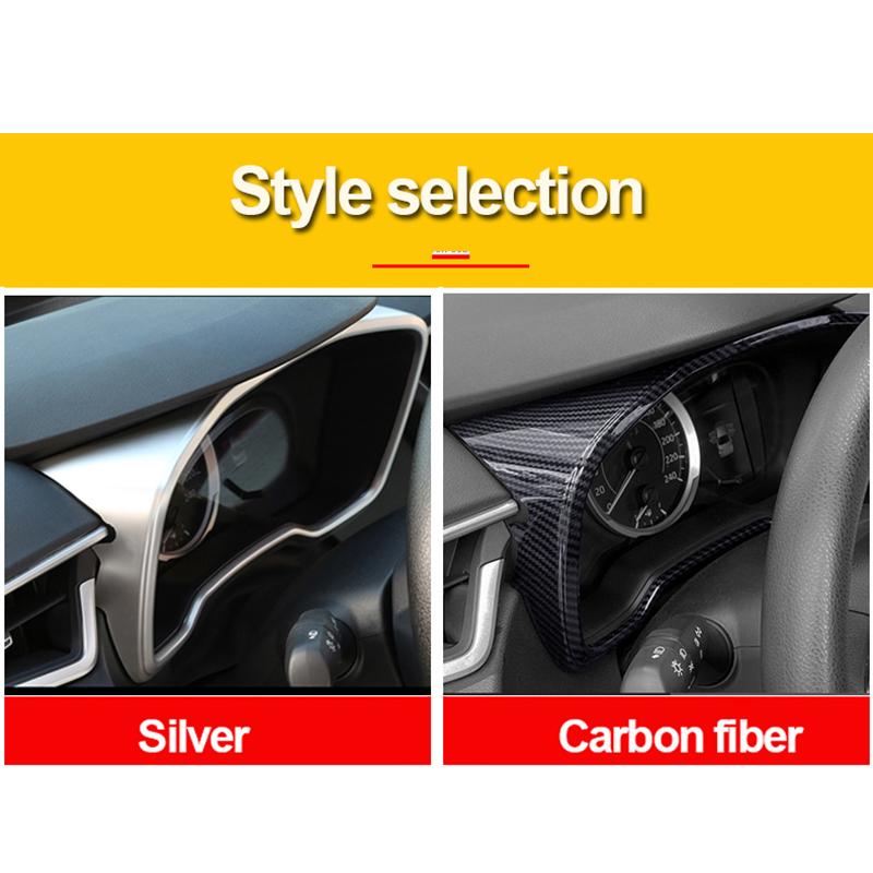 For Toyota Corolla E210    2022 ABS Carbon Car Dashboard Frame Cover Trim Stickers Interior Decoration Accessories