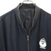 CAPTAIN SANTA Back Print Reversible Zip Jacket Black Series Men's Used