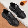 Single Cotton Casual Shoes Winter Velvet Thickened Warm Cotton Shoes Leather Sports Shoes Shoes Shoes