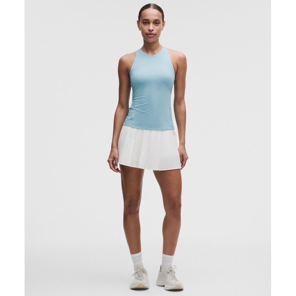 Lullulemon Racerback High-Neck Tennis Tank Top *B C Cup Seaf