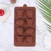Animal Silicone Mold Hippo Lion Bear Shape Chocolate Soap Cake Diy Kitchenware