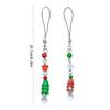 Christmas Tree Star Keychain Detachable Phone Lanyard for Fashion Individuals