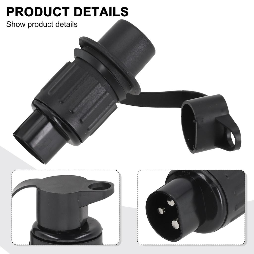 Für Anhänger Wohnwagen LKW 3-Pin Anhängerzubehör Hohe Qualität Heißer Verkauf Ersatz Zuverlässig Nützlich Nagelneu