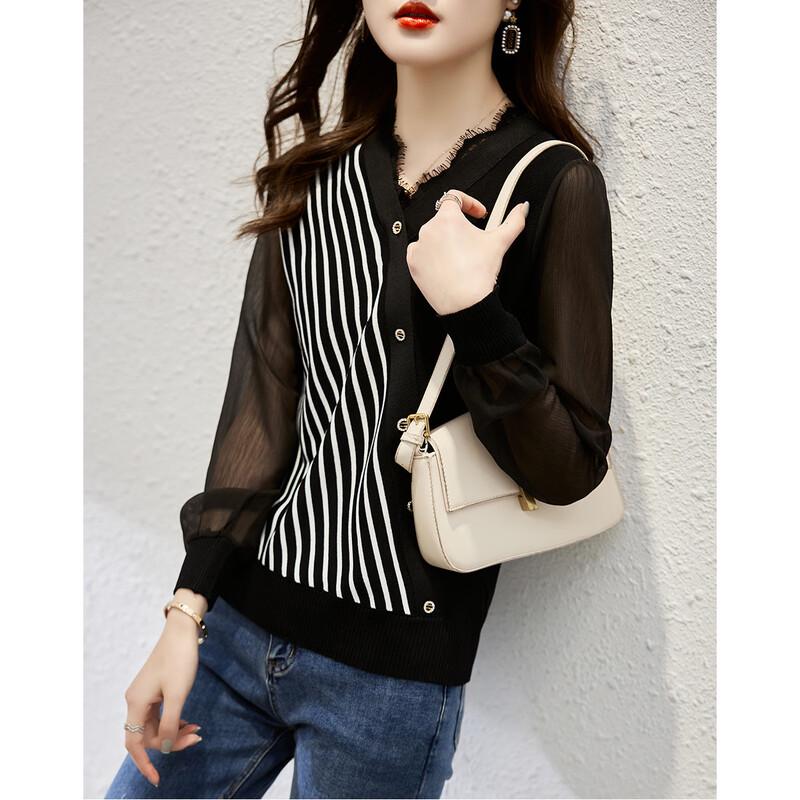 Firstview Women's Urban Casual Long Sleeve Knit Sweater F21C10827