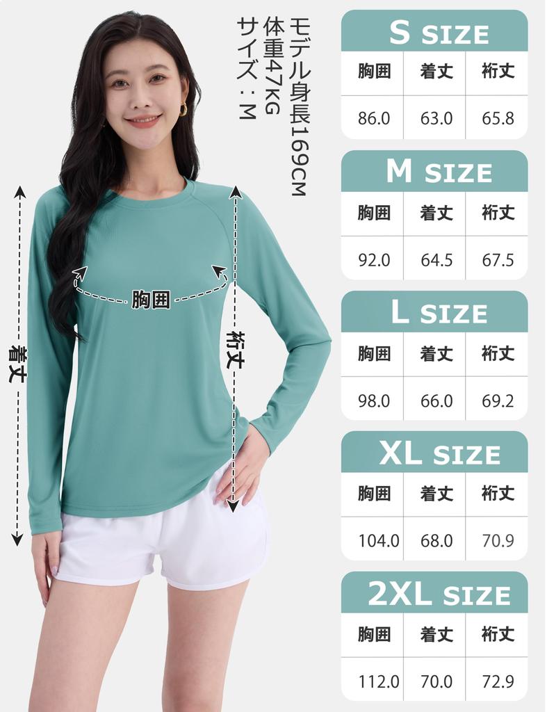 TACVASEN Long Sleeve Yoga Hot Round Plus Solid Size 2XL Women's T-Shirt, Wear, Pilates, Yoga, Neck, Stretch, Layering, Sizes, Color, Quick-Drying,