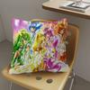 Smile Precure Anime Cushion Cover Polyester Sofa Cushions Decorative Throw Pillows Home Decoration Pillowcover