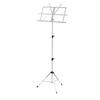 Kikutani KMS-3 Folding Music Stand, Lightweight Steel, Chrome Plated (Silver)