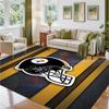 Covor din Catifea Cristal cu Design Pittsburgh Steelers Covoraș Decorativ Moale pentru Dormitor Intrare