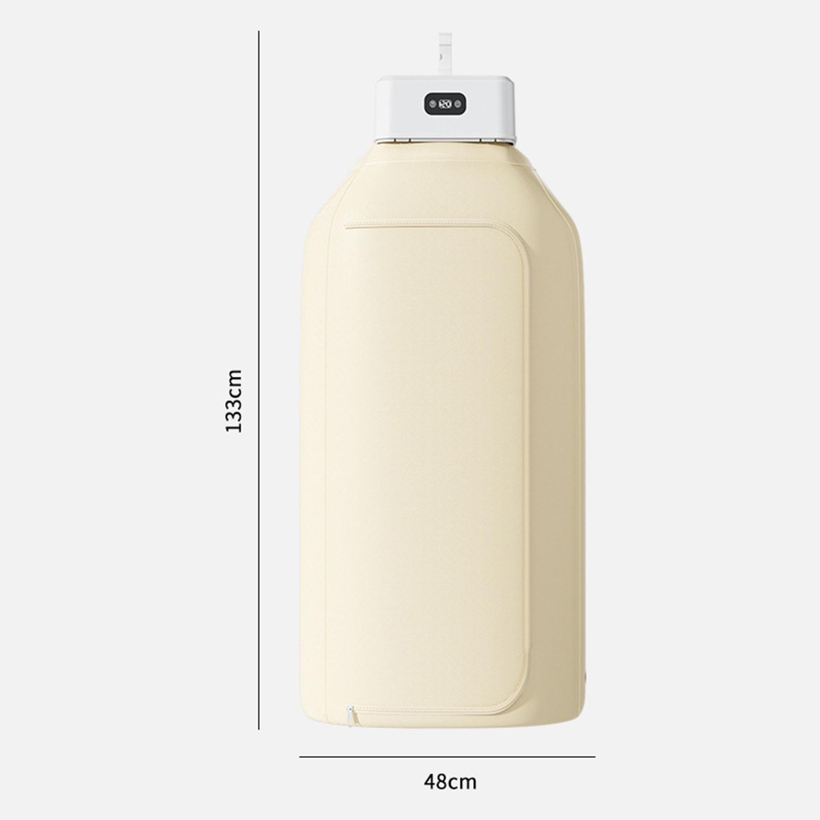 Portable Clothes Dryer 600W Quick Drying Drying Machine Large Capacity Foldable for Camping Living Room Apartment Balcony Dorm