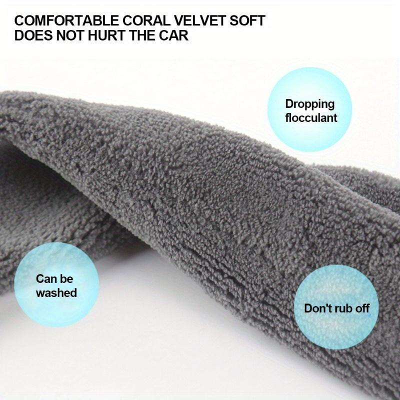 Flexible Car Detailing Brush Auto Air Outlet Coral Fleece Cleaning Brush Car Interior Dust Removal Tool Car Wash Brush