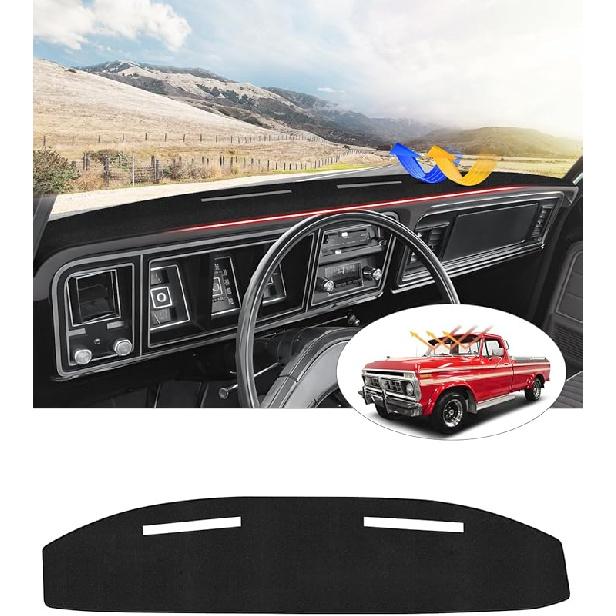 CARTIST Dash Cover Fit For Genesis GV80 2024 2025 Dashboard Cover Mat For GV80 Accessories Non-Slip Carpet Sunshield Glare UV Rays Protector