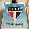 Custom Name SPFC Flannel Blanket, High quality Comfortable for All Seasons, Home Decor, Warmth and Comfort
