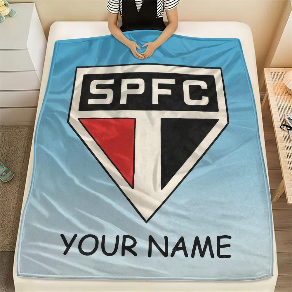 Custom Name SPFC Flannel Blanket, High quality Comfortable for All Seasons, Home Decor, Warmth and Comfort