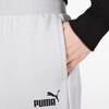 Puma Basic Sweatpants With Elastic Cuffs Women Bottoms Grey 671604-19