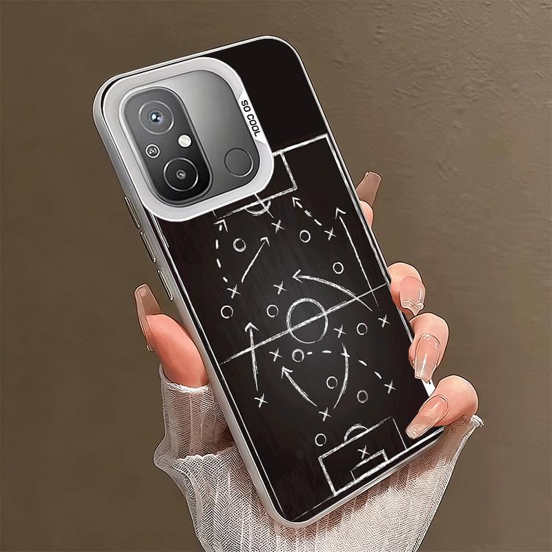 

Футбольные тактики Время Мягкий чехол для телефона для Xiaomi Redmi 15C 15 14C 13C 12C Poco X5 X6 X7 Pro X3 F8 F7 Ultra M8 13 12 Чехол Xiaomi Redmi 15C 4G