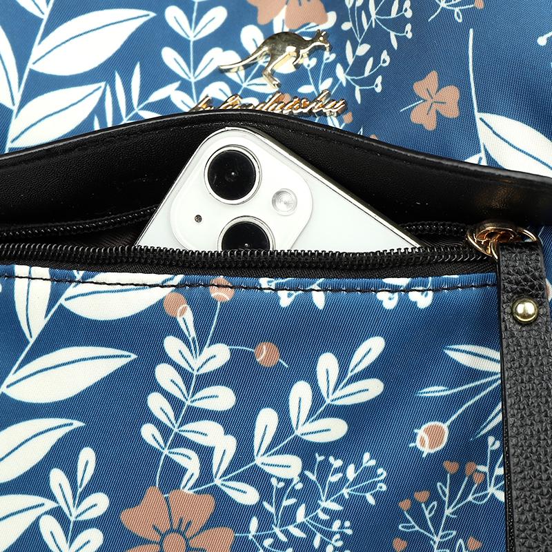 Backpack Women's Printed Oxford Bag Large Capacity Travel Backpack