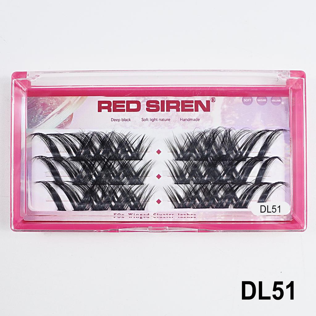 Fox Eye DIY Lash Clusters Korean Makeup Wholesale Winged Cat Eye DIY Cluster Lashes 2026 New Individual Eyelash
