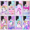 Pink Unicorn Rainbow Phone Case For Samsung Galaxy S23 S24 S25 Edge S26 Ultra S22 + S21 Plus S20 FE Cover Silicone Print Shell G