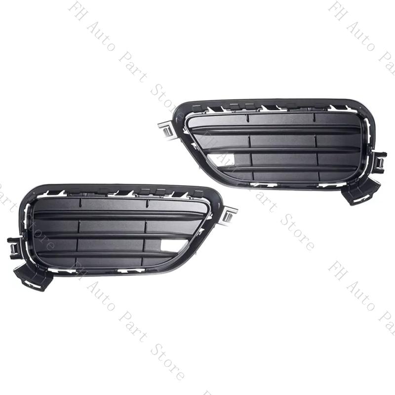 For BMW X3 F25 2015 2016 2017 Front Bumper Fog Light Lamp Grille Frame Cover Brezel Cap 51117338513 51117338514