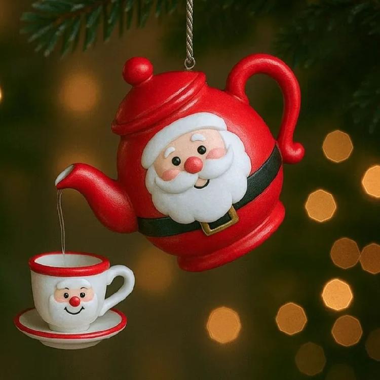 Christmas Tree Acrylic Hanging Ornament Shatterproof Holiday Tree Decoration Elegant Carving Texture For Mantels Window